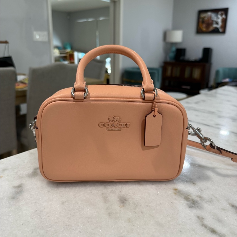 Pink Coach Satchel/ Crossbody